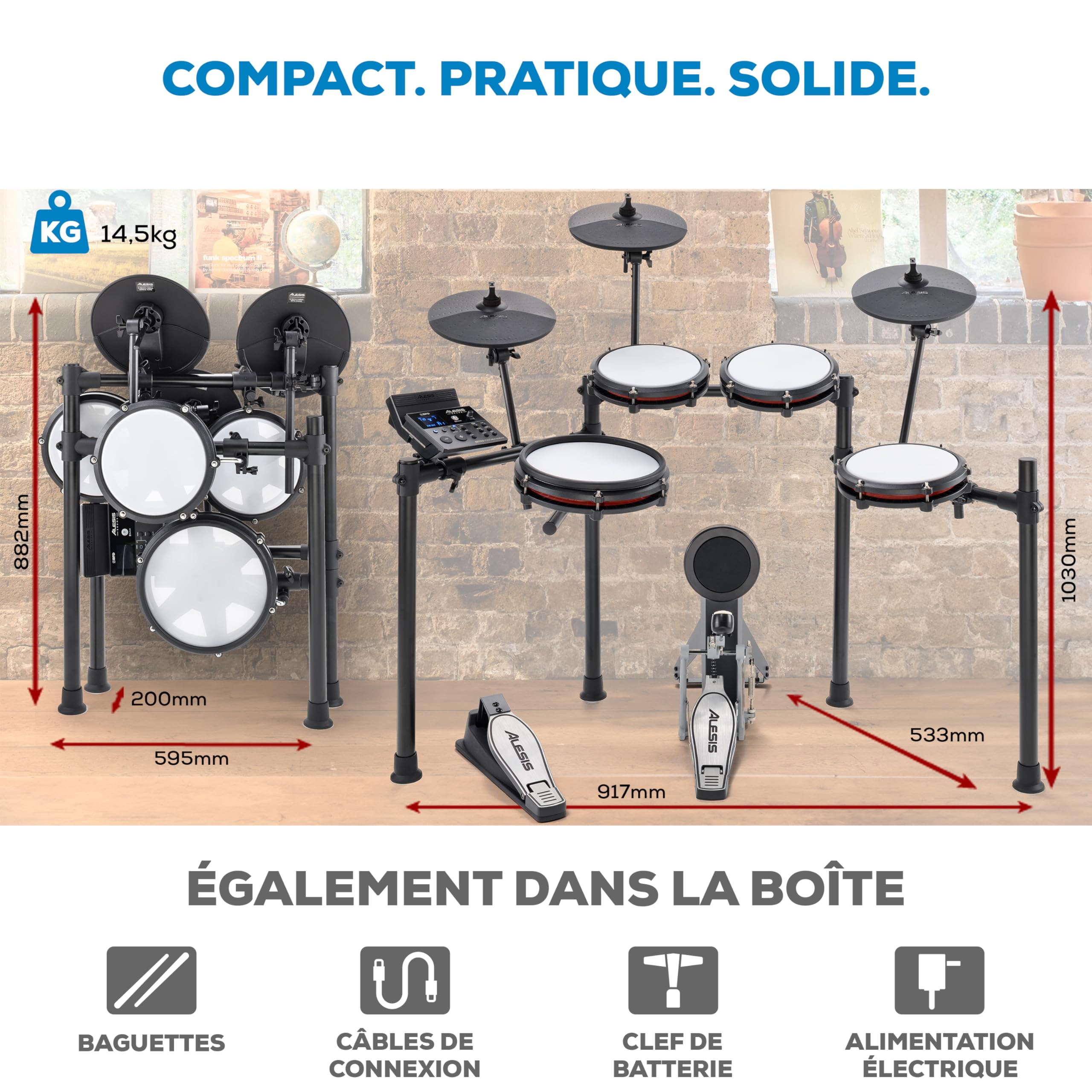 alesis-nitro-max-batterie-lectronique-mesh-bluetooth-440-sons image 3