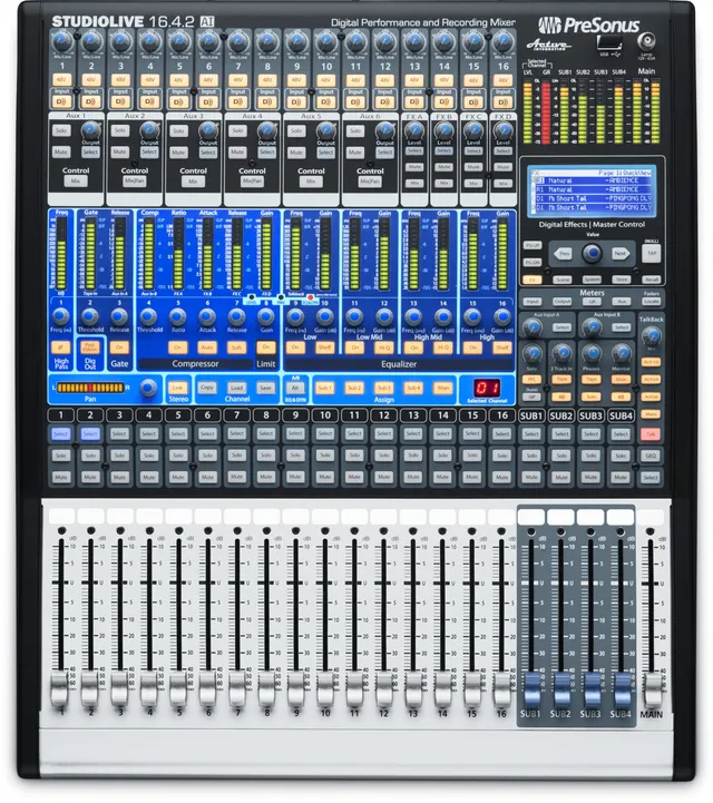 presonus-studiolive-16-4-2ai-console-mixage-num-rique-16-voies image 1