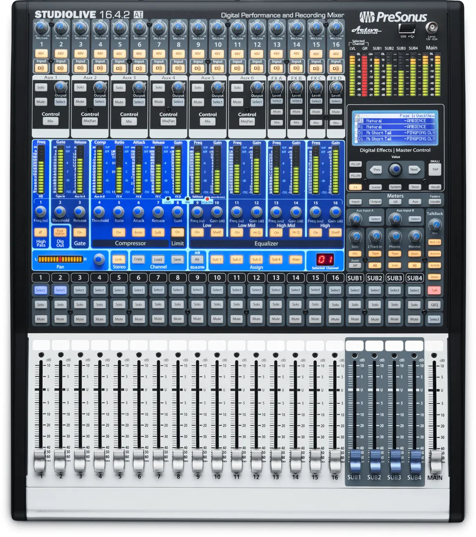 presonus-studiolive-16-4-2ai-console-mixage-num-rique-16-voies image 1
