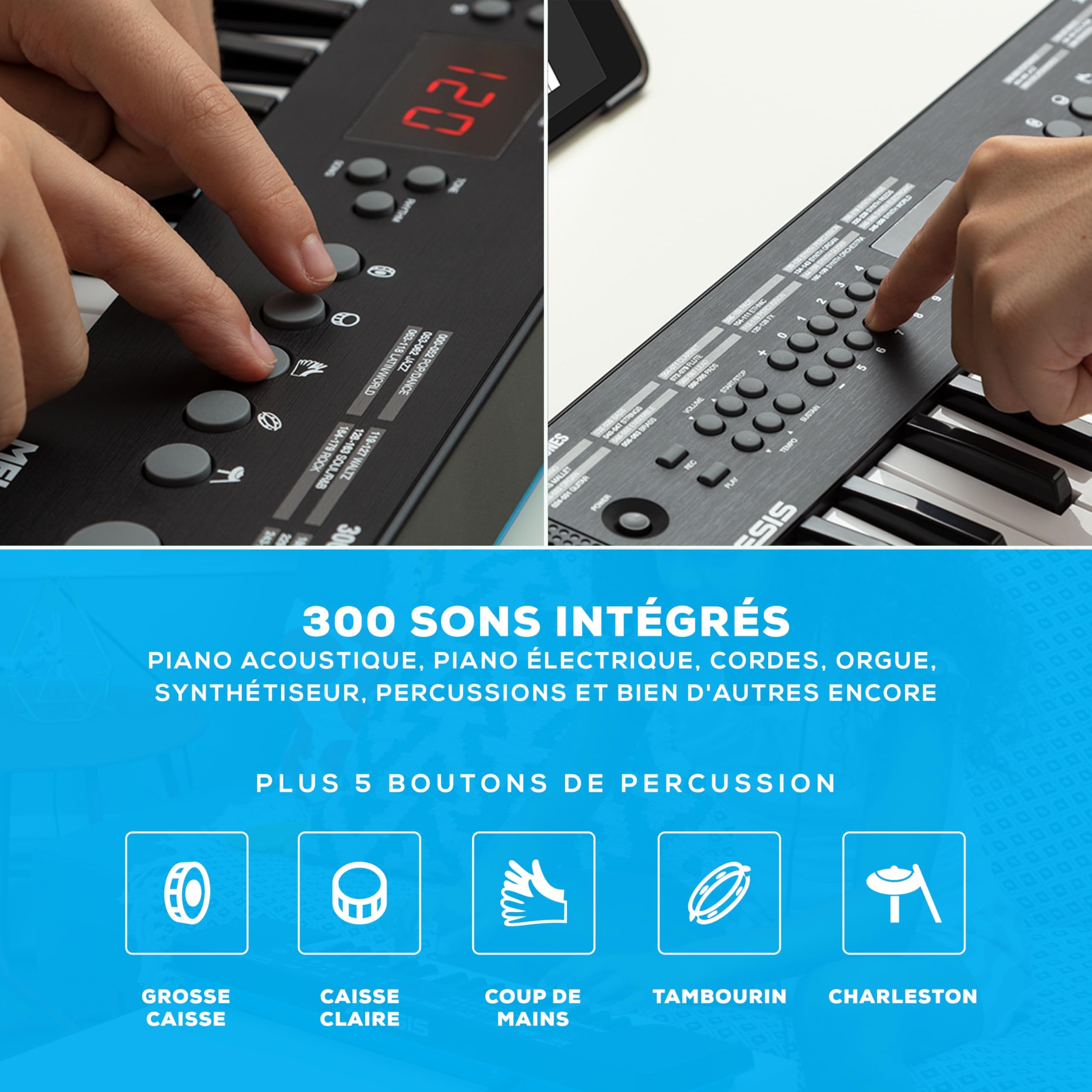 alesis-melody-32-piano-portable-32-touches-sans-accessoires image 3