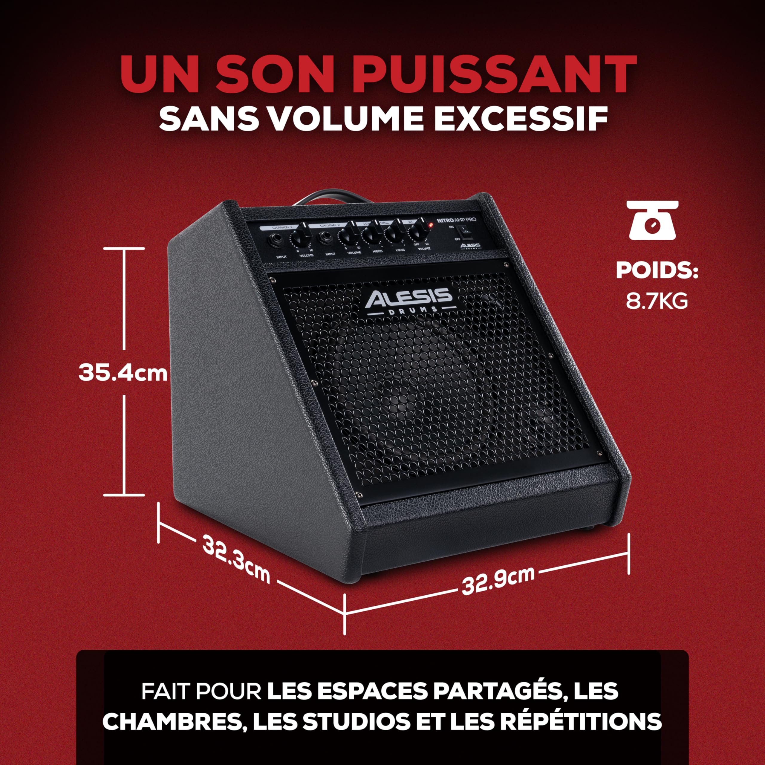 alesis-nitro-amp-pro-ampli-batterie-80w-8-bluetooth image 7