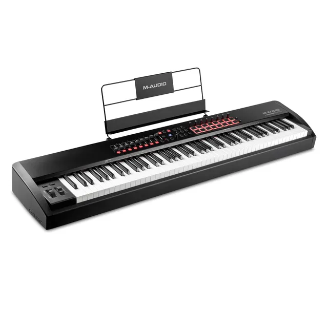 m-audio-hammer-88-pro-contr-leur-midi-88-touches-lest-es image 1