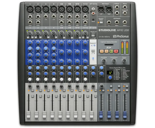 presonus-studiolive-ar12-usb-table-de-mixage-14-canaux image 1