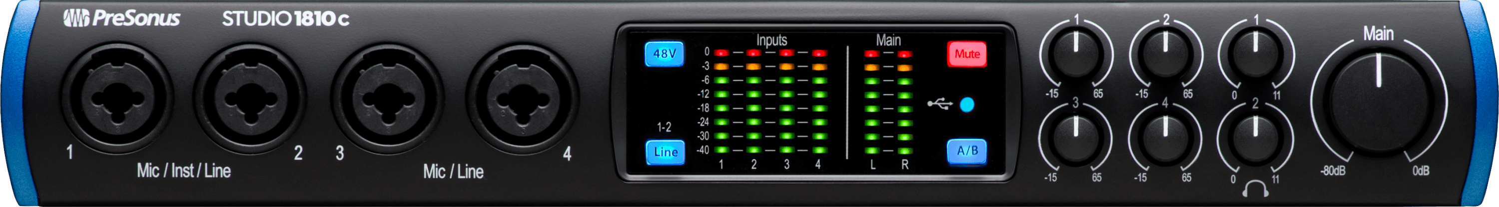 presonus-studio-1810c-interface-audio-usb-c-adat image 1