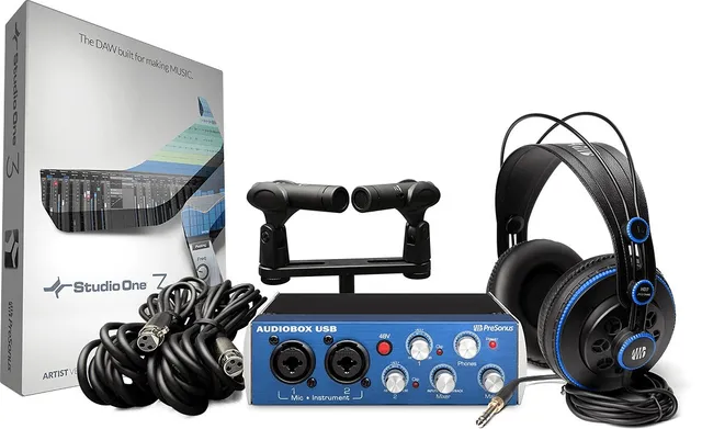 presonus-audiobox-stereo-kit-enregistrement-interface-micros image 1