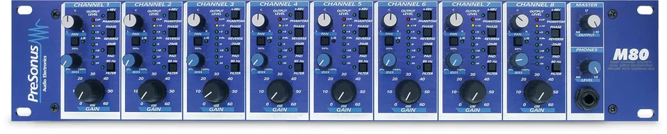 presonus-digimax-m80-pr-ampli-micro-8-canaux-rack-idss image 1