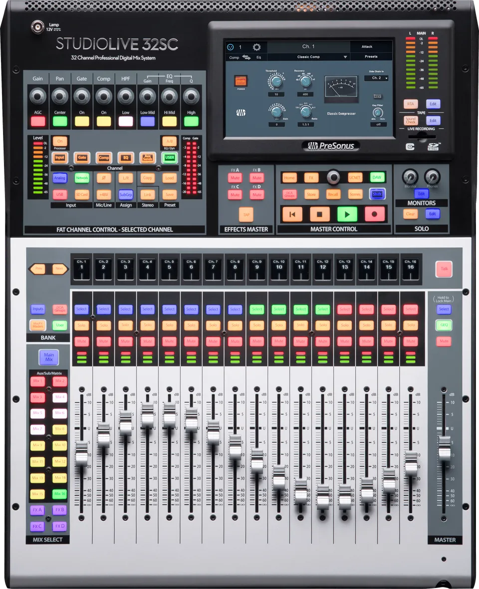 presonus-studiolive-32sc-console-mixage-num-rique-40-canaux-rack image 1