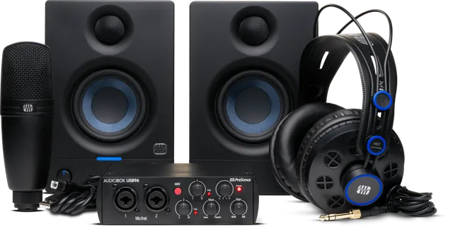 presonus-audiobox-usb-96-bundle-studio-complet-eris-3-5 image 1