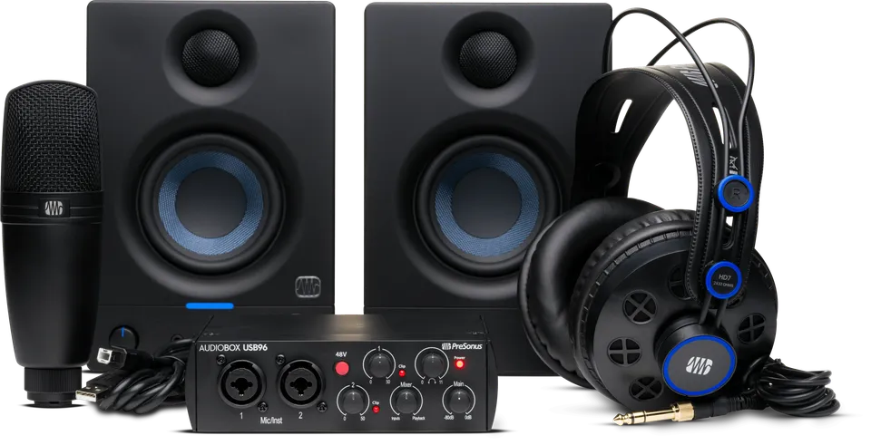 presonus-audiobox-usb-96-bundle-studio-complet-eris-3-5 image 1