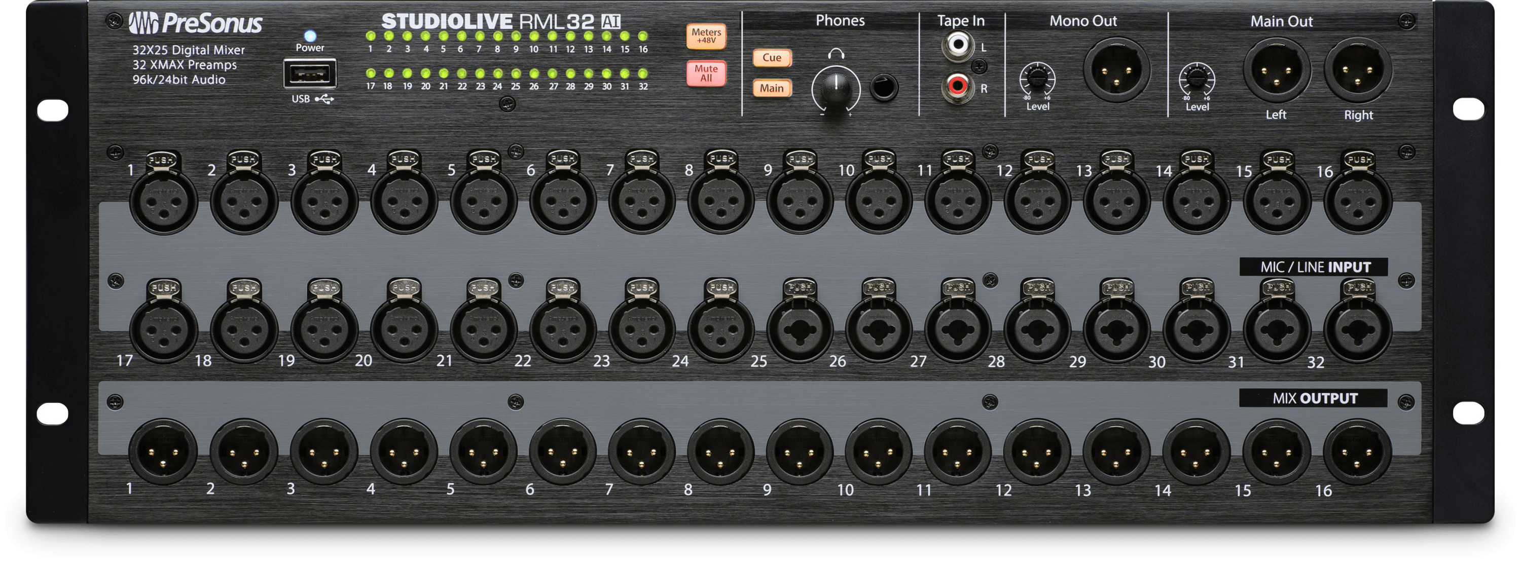 presonus-studiolive-rml32ai-table-de-mixage-num-rique-rack-32-canaux image 1