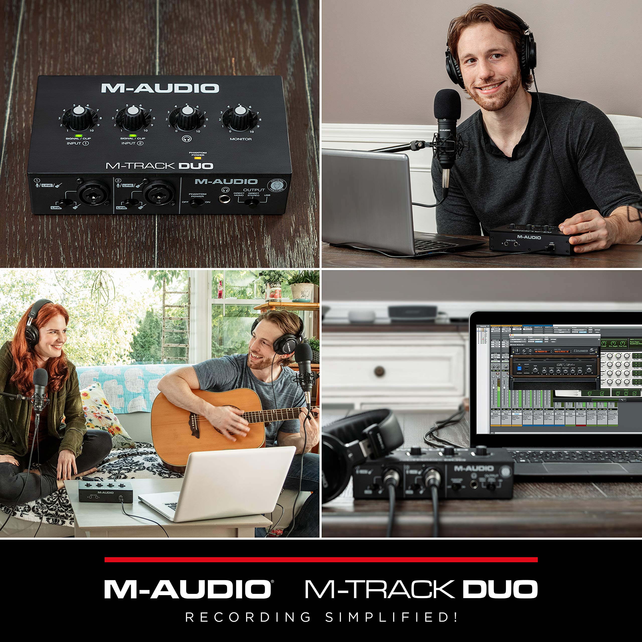 m-audio-m-track-duo-interface-audio-usb-48khz-2-xlr image 7
