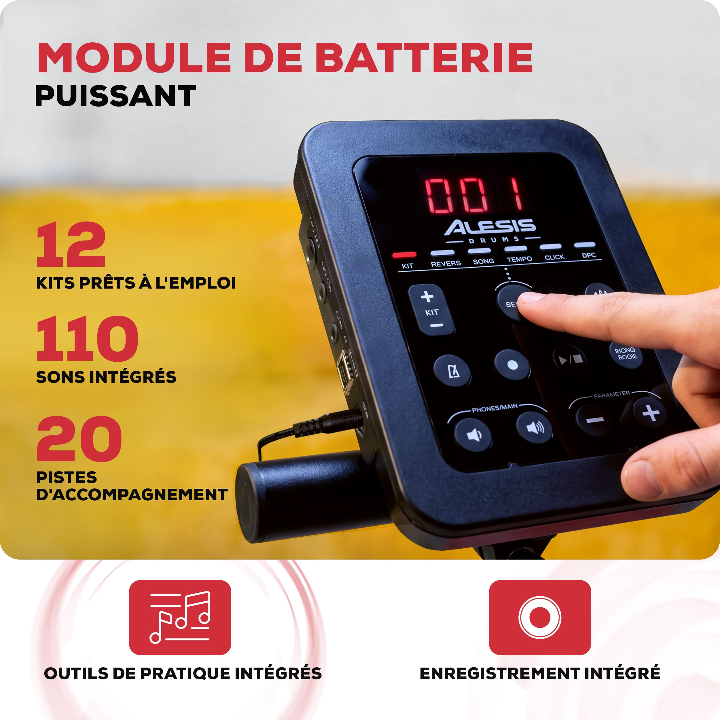 alesis-turbo-pro-batterie-lectronique-compl-te-8-pi-ces-peaux-maill-es image 5