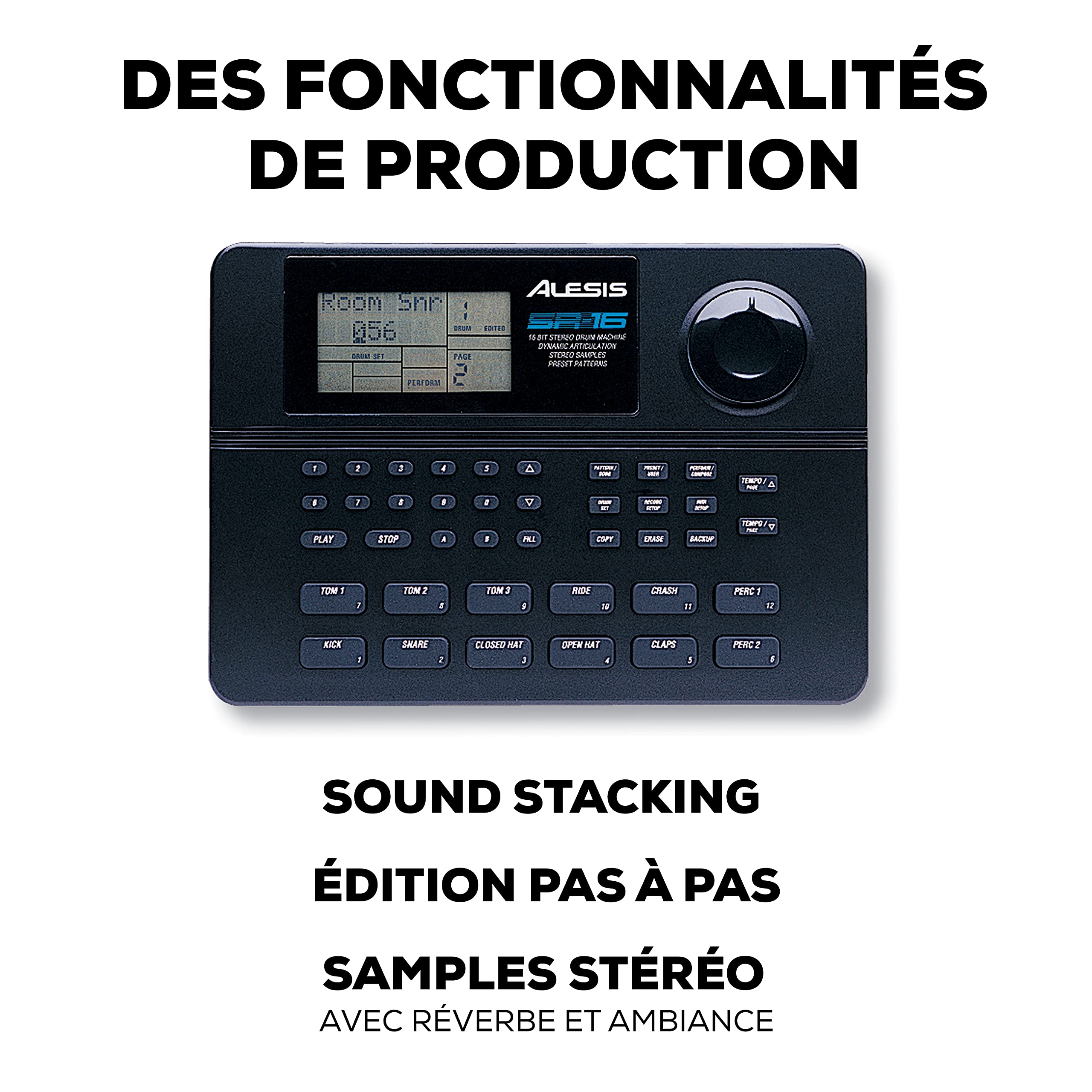 alesis-sr16-bo-te-rythmes-noire-12-pads-233-sons-midi image 5