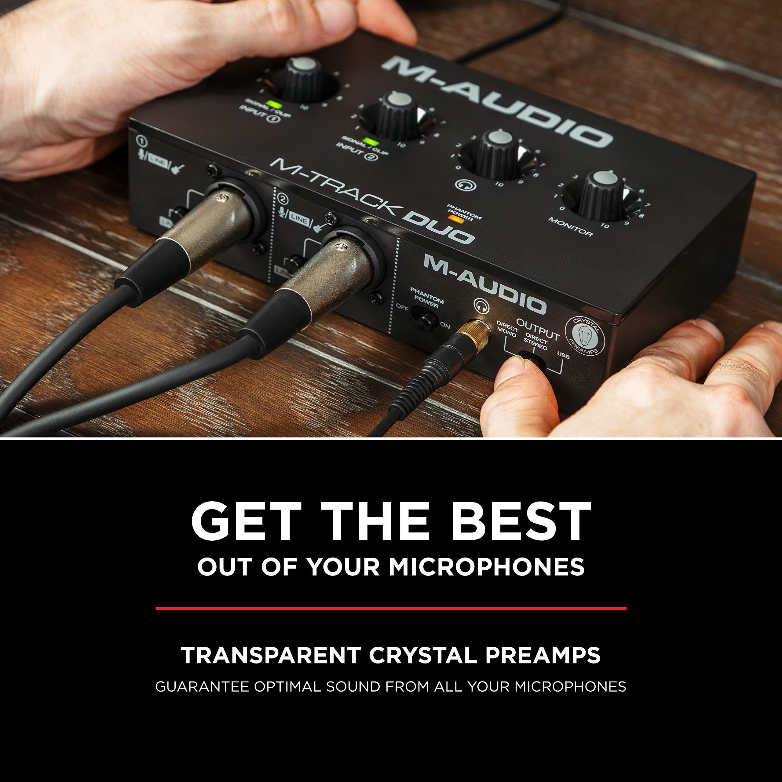 m-audio-m-track-duo-interface-audio-usb-48khz-2-xlr image 5