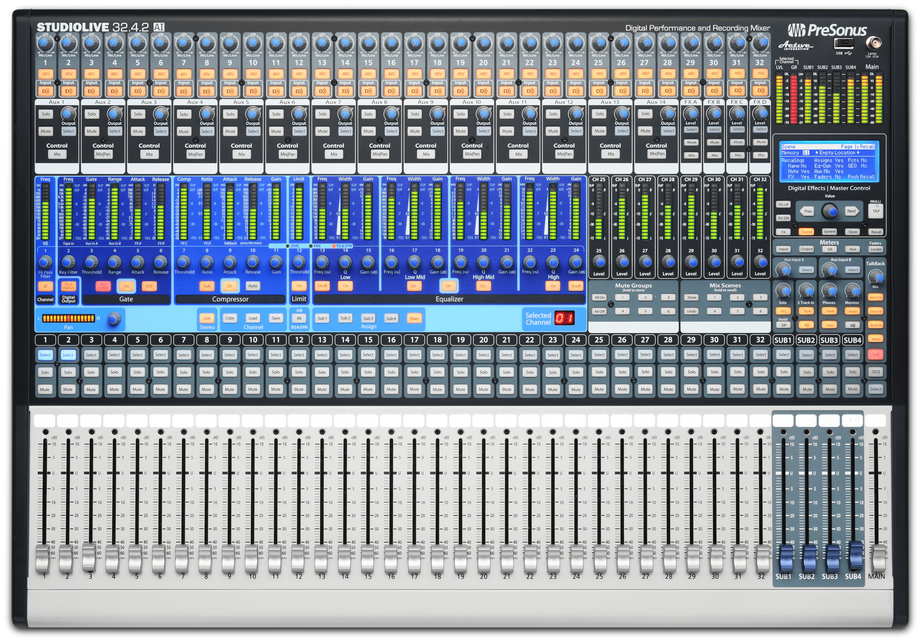 presonus-studiolive-32-4-2ai-console-mixage-num-rique-32-voies image 1