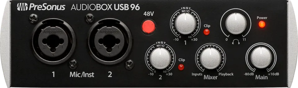 presonus-audiobox-usb-96-interface-audio-noire-24-96 image 1