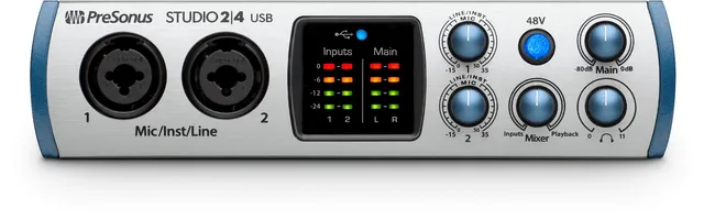 presonus-studio-24-interface-audio-usb-c-2x2-24-bit-192-khz image 1