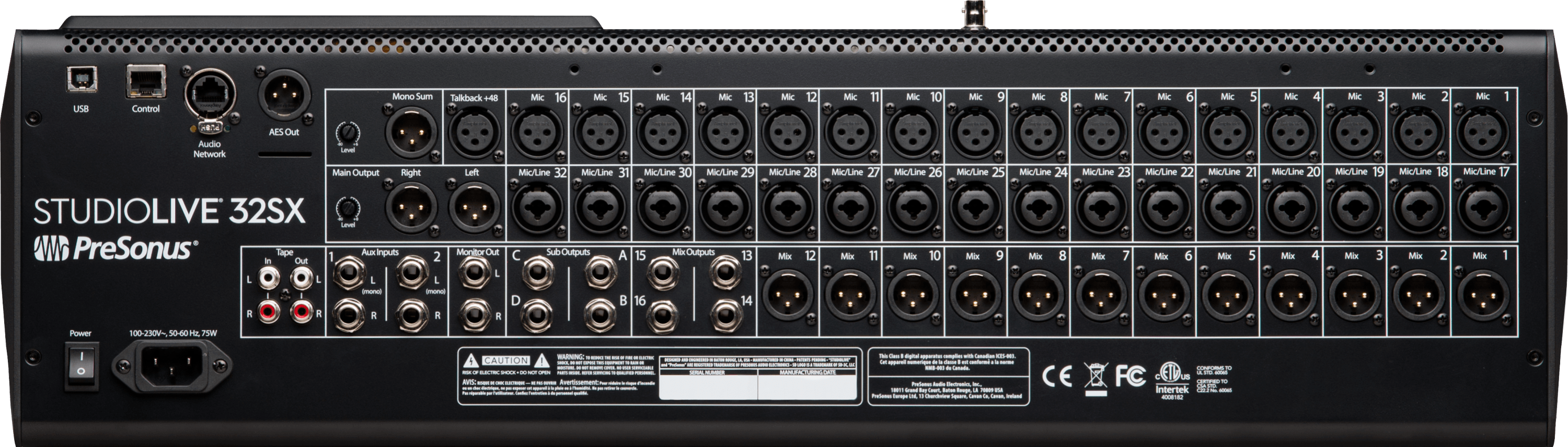 presonus-studiolive-32sx-console-num-rique-40-canaux-compacte image 2