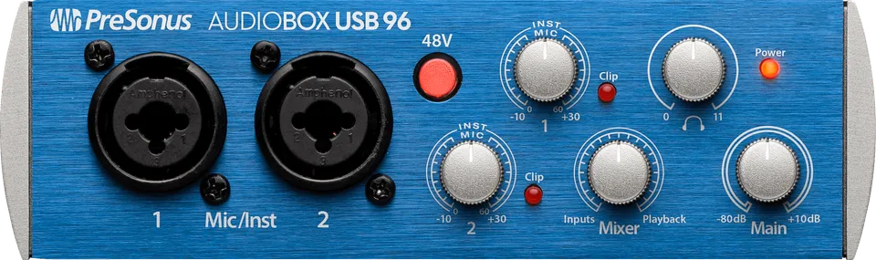 presonus-audiobox-usb-96-blue-interface-audio-2-entr-es image 1