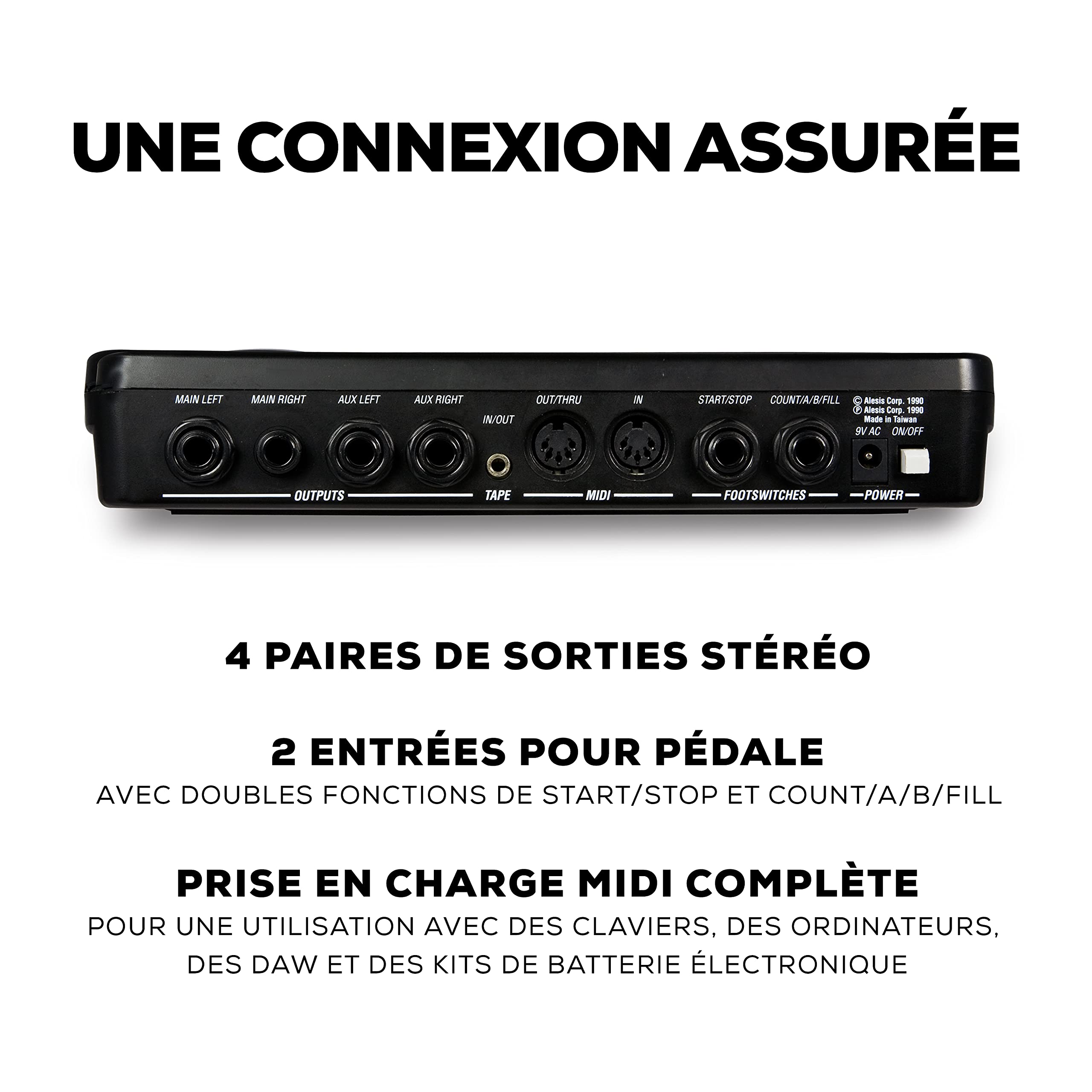 alesis-sr16-bo-te-rythmes-noire-12-pads-233-sons-midi image 6
