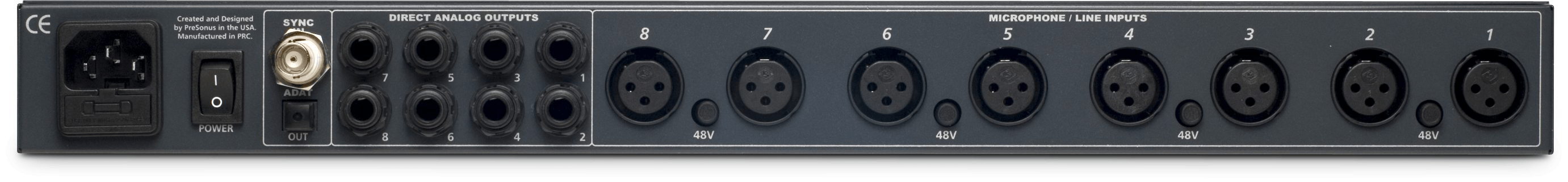 presonus-digimax-d8-pr-ampli-micro-8-canaux-adat image 2