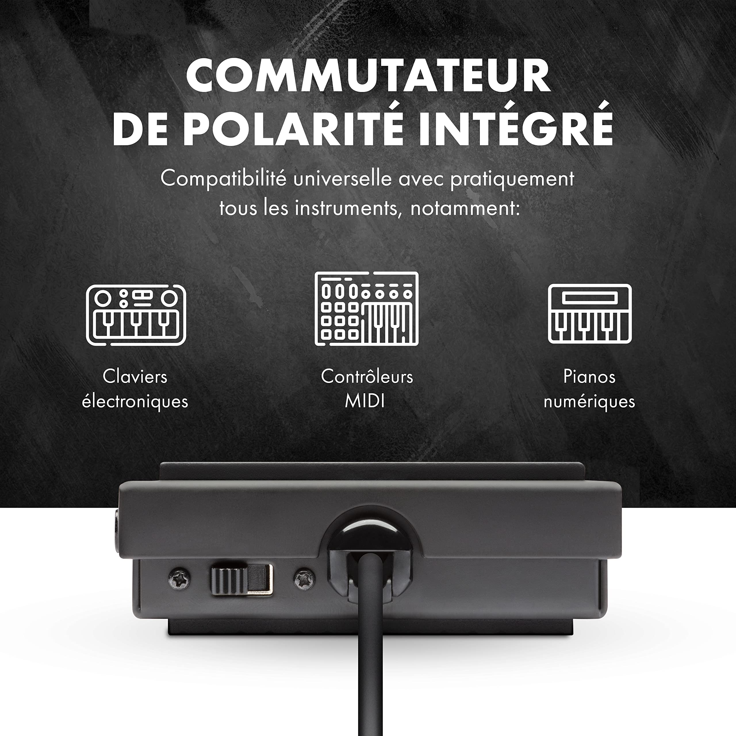 m-audio-sp-1-p-dale-de-sustain-universelle-clavier-piano-jack-6-35-mm image 2