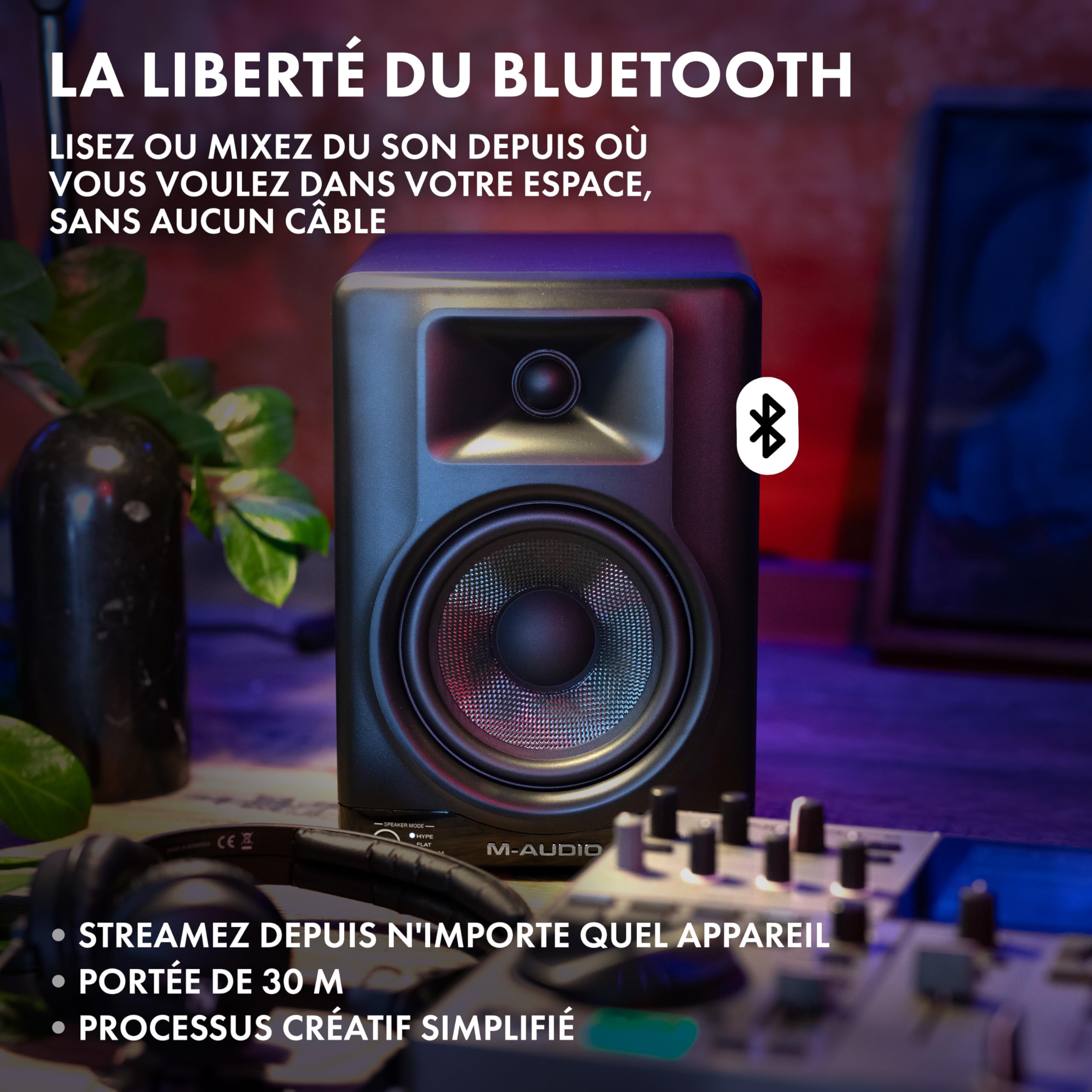 m-audio-bx5bt-moniteurs-studio-5-bluetooth-paire-240w image 4