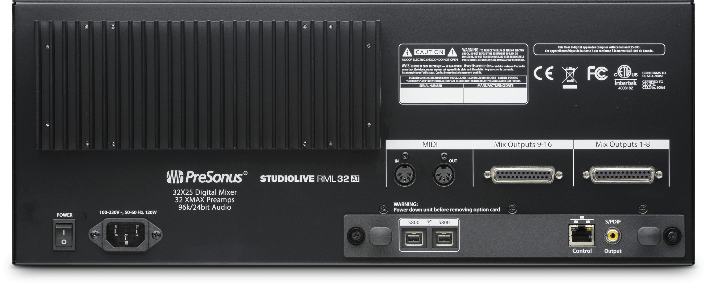 presonus-studiolive-rml32ai-table-de-mixage-num-rique-rack-32-canaux image 2