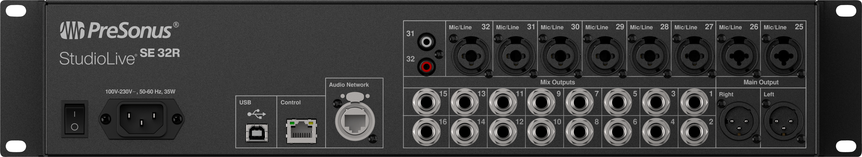 presonus-studiolive-se-32r-mixeur-rack-num-rique-32-canaux image 2
