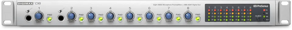 presonus-digimax-d8-pr-ampli-micro-8-canaux-adat image 1