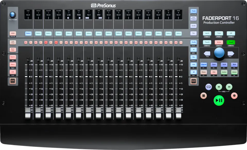 presonus-faderport-16-contr-leur-daw-16-faders-motoris-s image 1