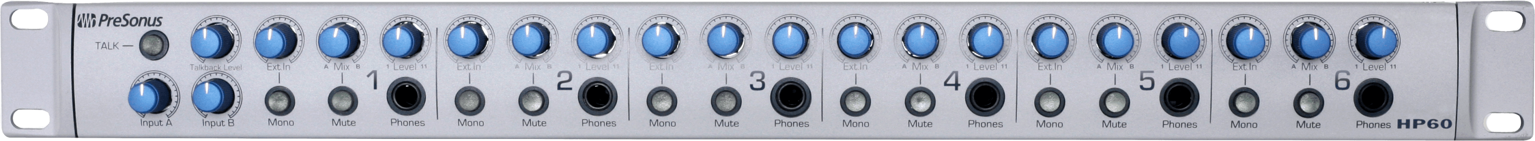 presonus-hp60-ampli-casque-6-canaux-talkback-studio image 1