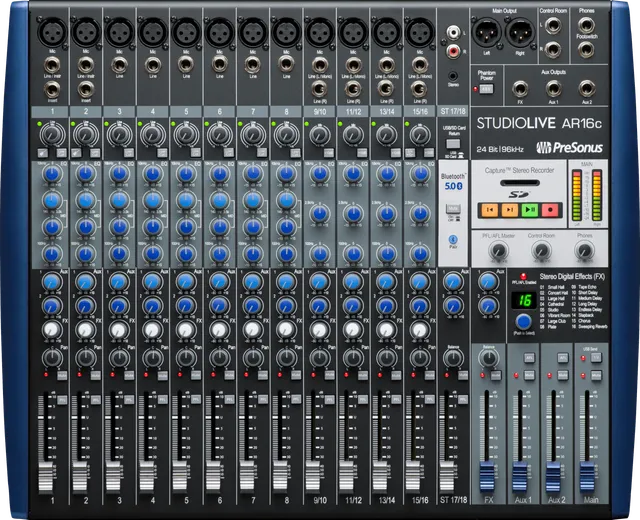 presonus-studiolive-ar16c-table-de-mixage-16-voies-usb-c image 1
