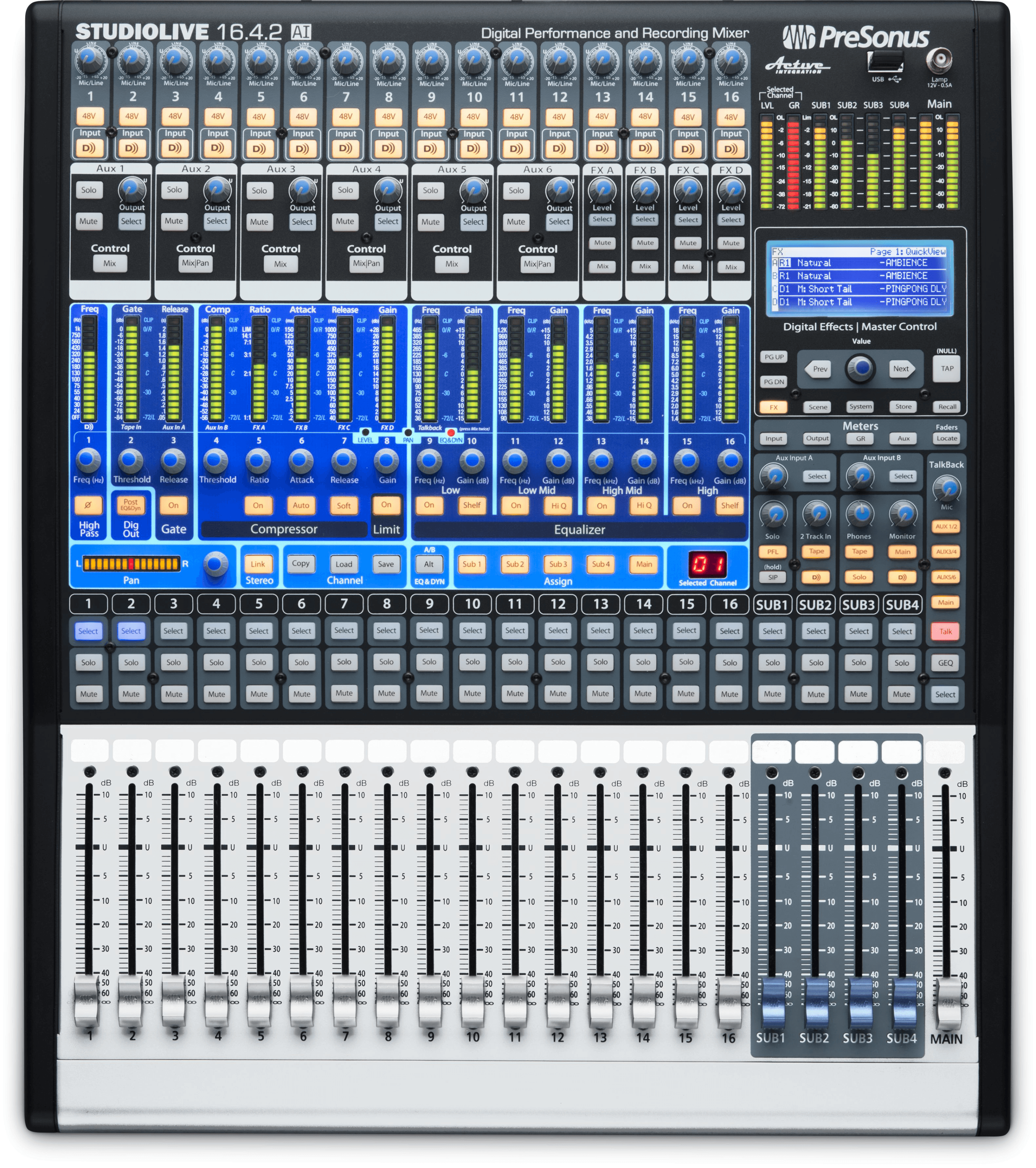 presonus-studiolive-16-4-2ai-console-mixage-num-rique-16-voies image 1