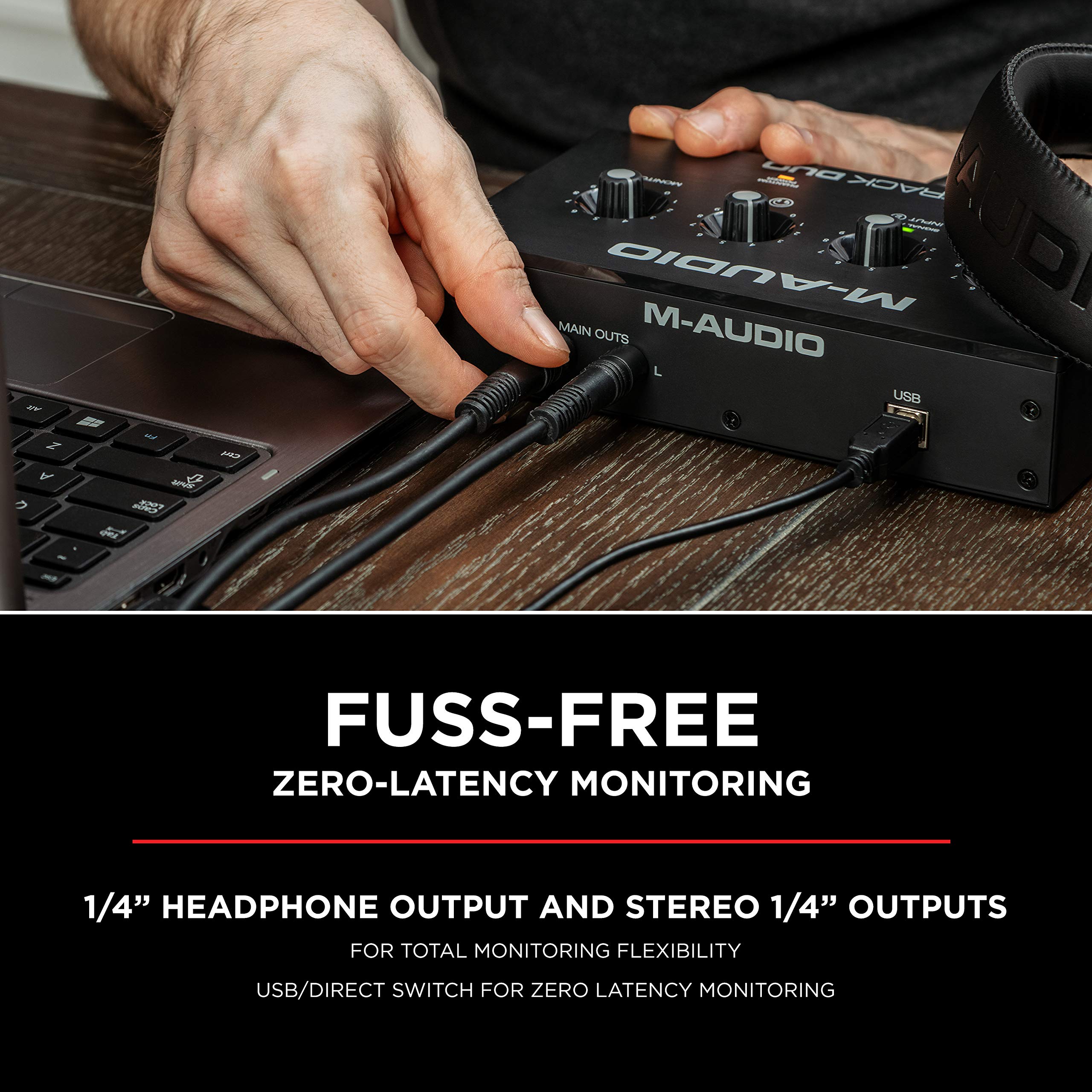 m-audio-m-track-duo-interface-audio-usb-48khz-2-xlr image 4