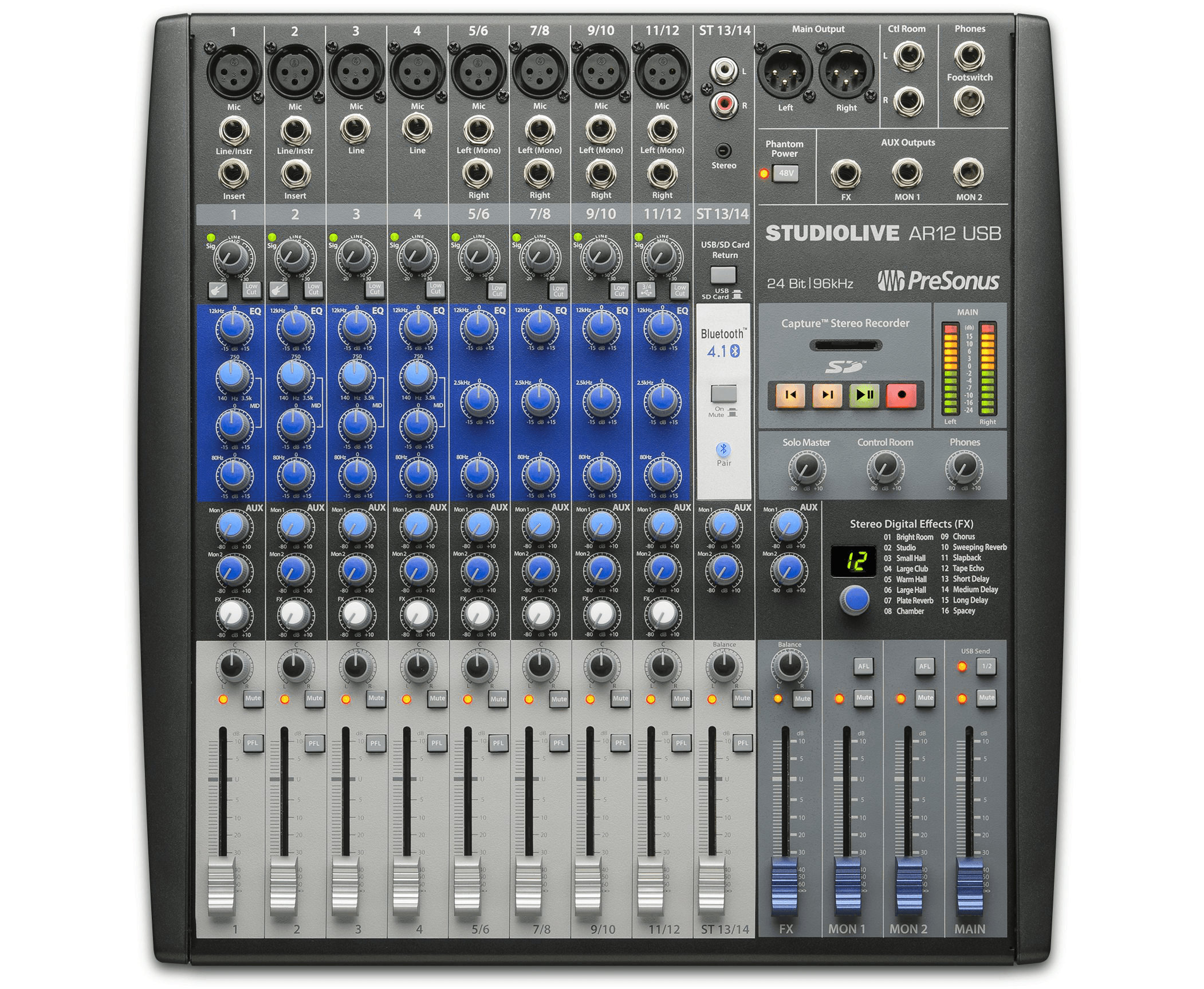 presonus-studiolive-ar12-usb-table-de-mixage-14-canaux image 1