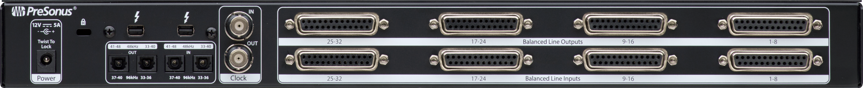 presonus-quantum-4848-interface-audio-thunderbolt-48-canaux image 2
