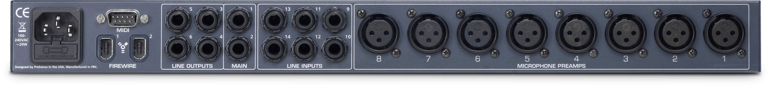 presonus-firestudio-tube-interface-firewire-pr-ampli-lampe-24-bit image 2