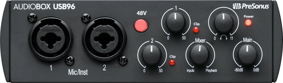 presonus-audiobox-usb-96-interface-audio-usb-2-canaux-midi-25th image 1