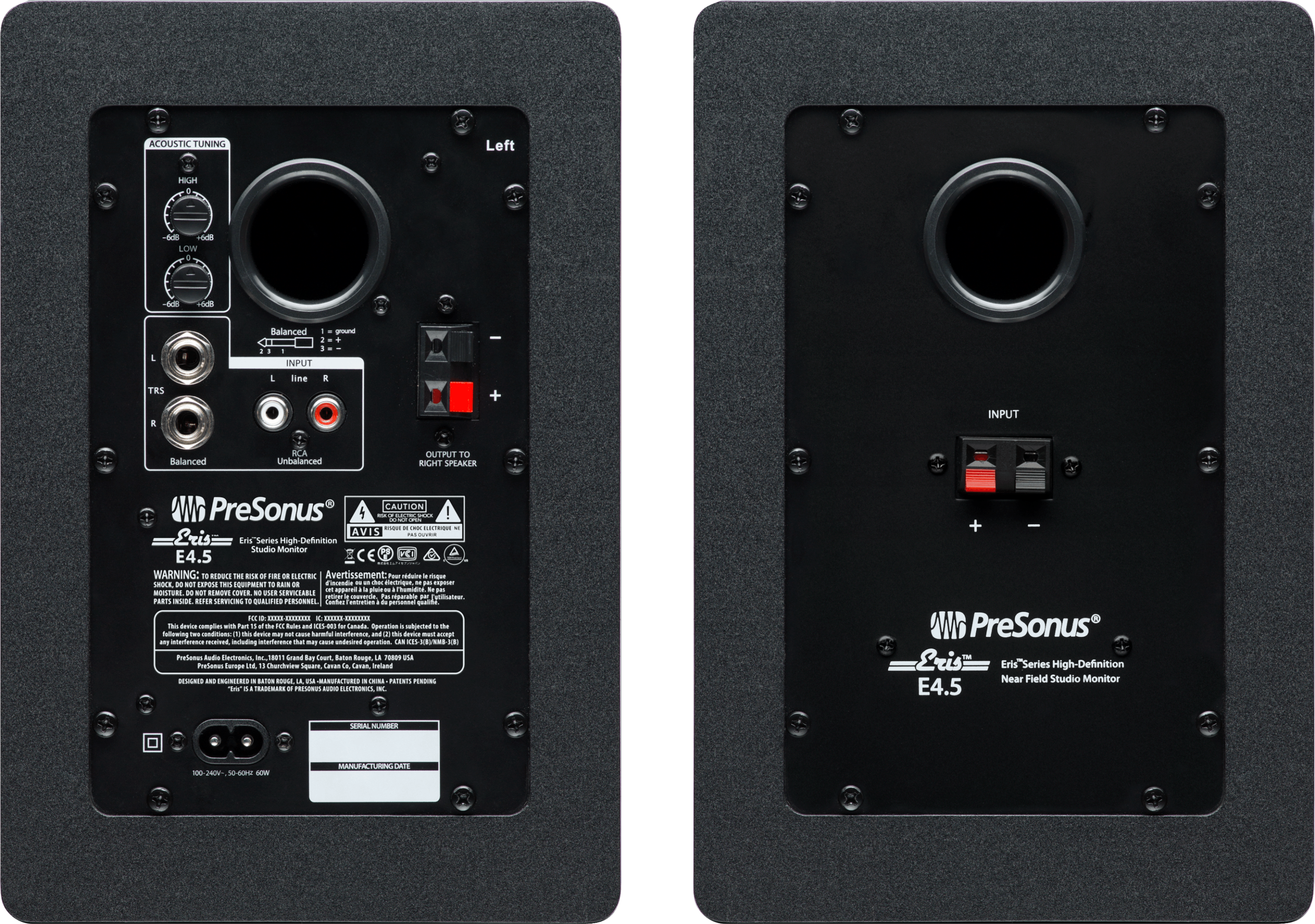 presonus-eris-e4-5-moniteur-studio-4-5-pouces-paire image 2