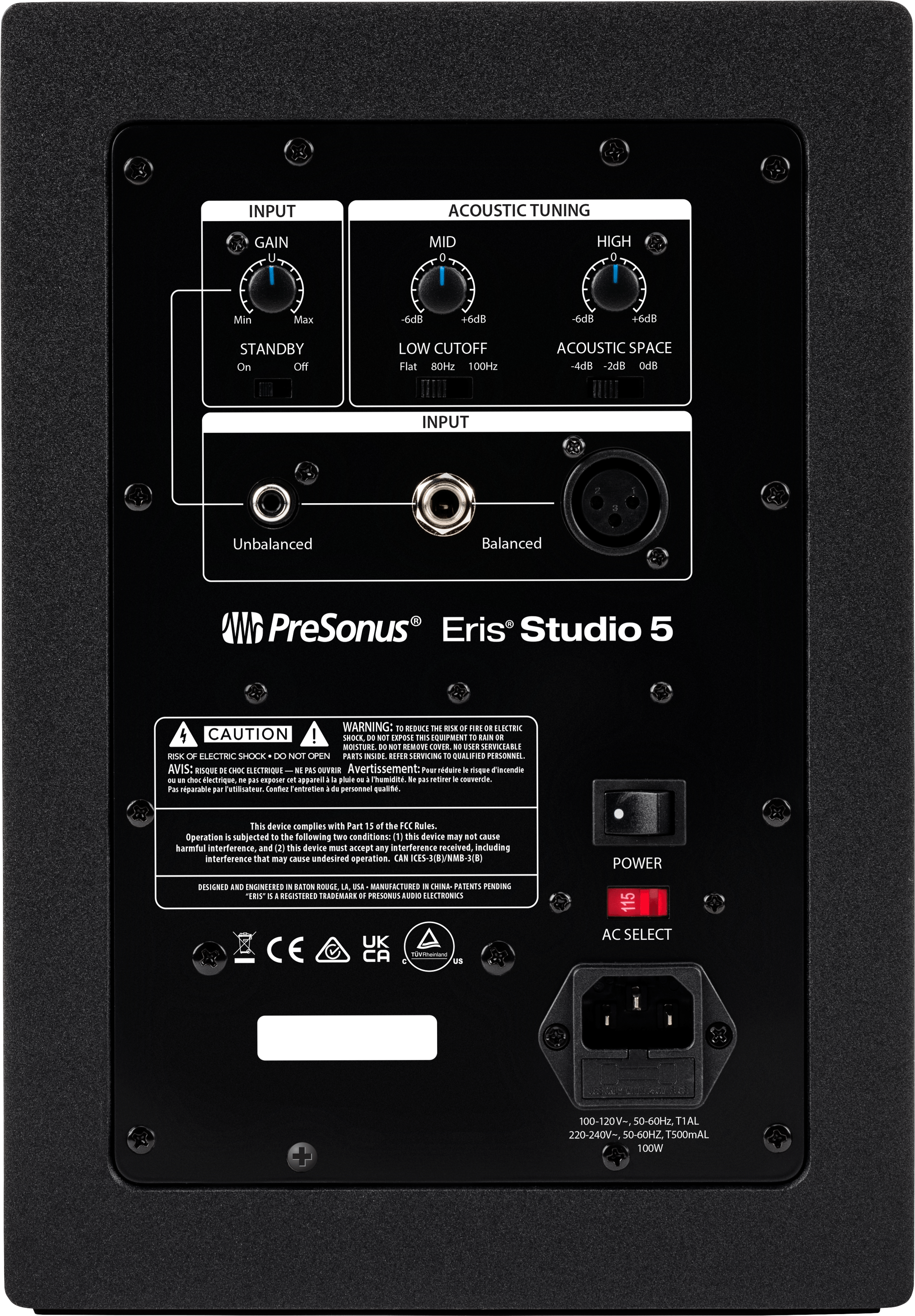 presonus-eris-studio-5-enceinte-monitoring-active-5-pouces image 2