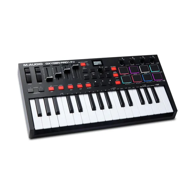m-audio-oxygen-pro-mini-32-clavier-ma-tre-usb-noir-32-touches image 1