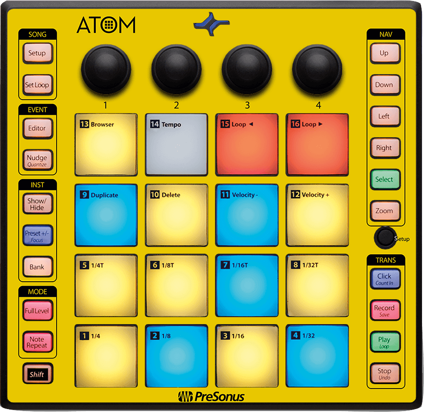 presonus-atom-skins-vinyle-adh-sif-gris-contr-leur-midi image 4