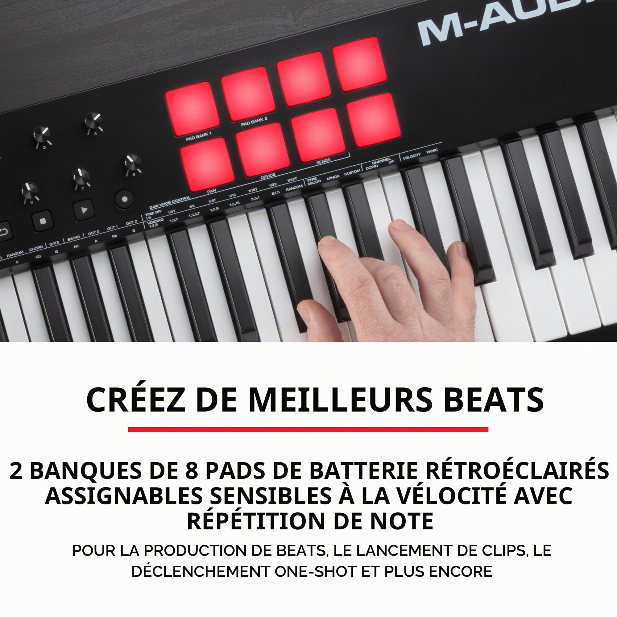 m-audio-oxygen-61-mkv-clavier-midi-61-touches image 7