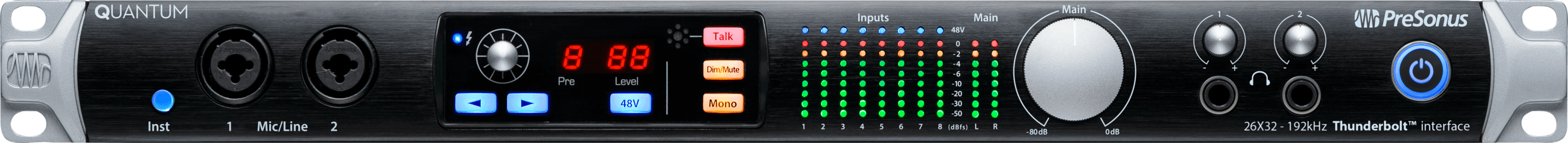 presonus-quantum-interface-audio-thunderbolt-26x32-24-192 image 1
