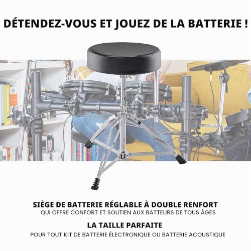 alesis-drum-essentials-bundle-pack-si-ge-casque-batterie image 8