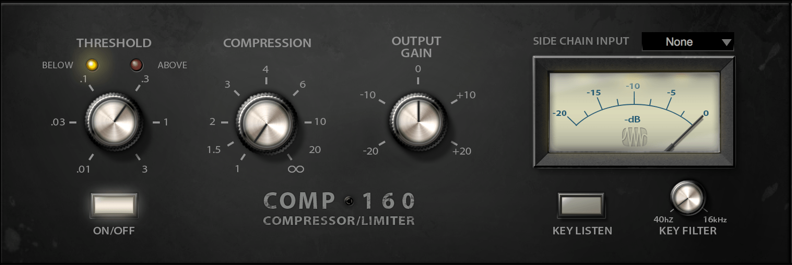 presonus-studio-fat-channel-comp-160-plugin-compresseur-vca image 1