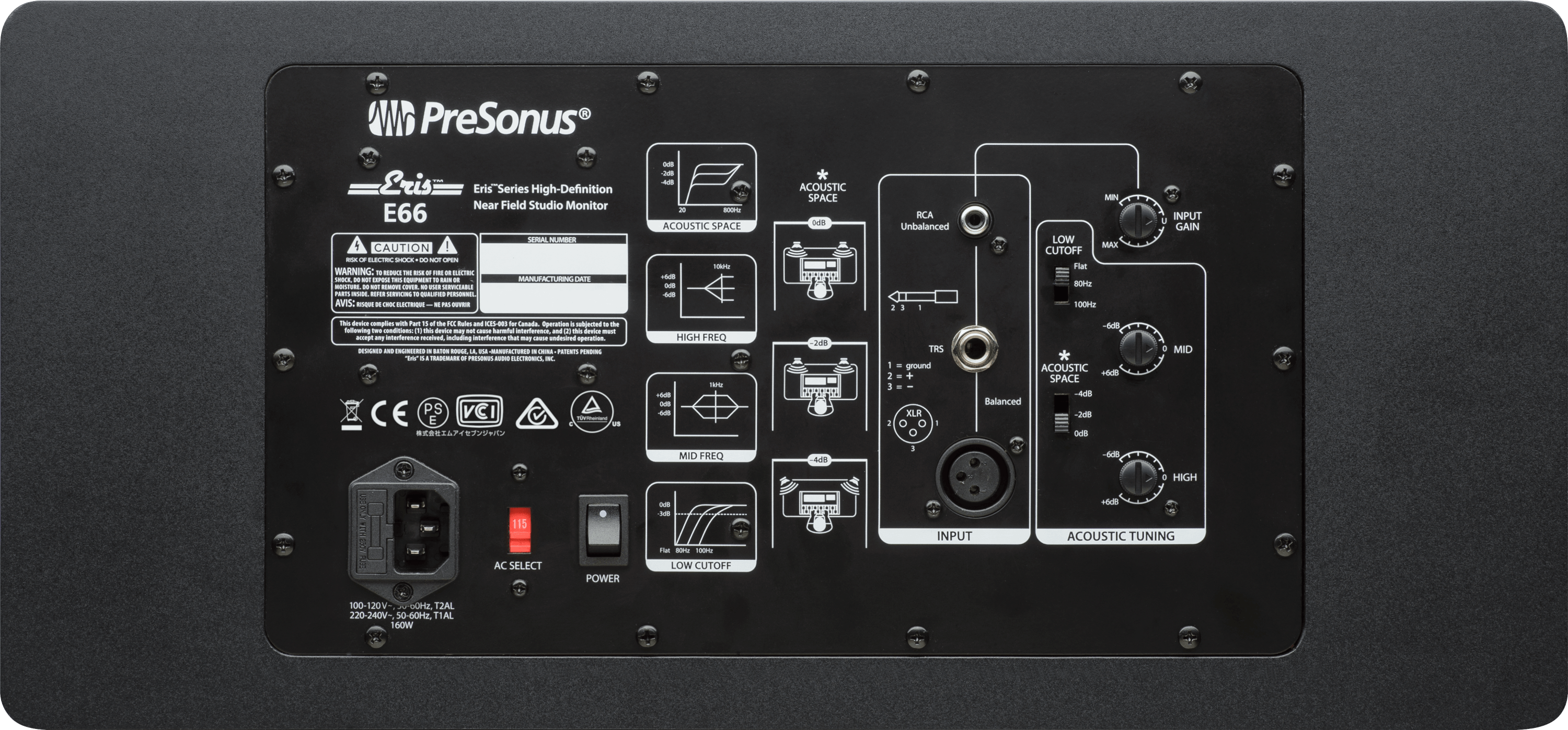 presonus-eris-e66-moniteur-studio-actif-mtm-double-6-5-pouces image 2