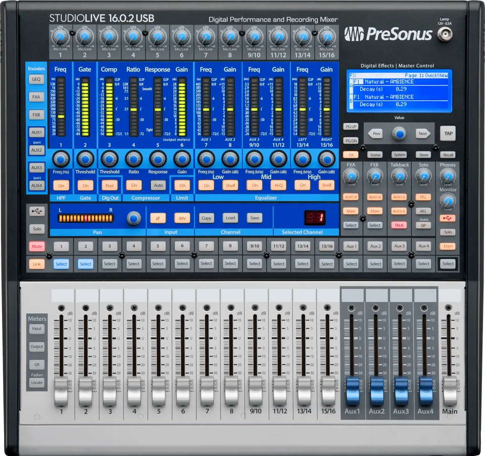 presonus-studiolive-16-0-2-usb-console-mixage-num-rique-16-entr-es image 1