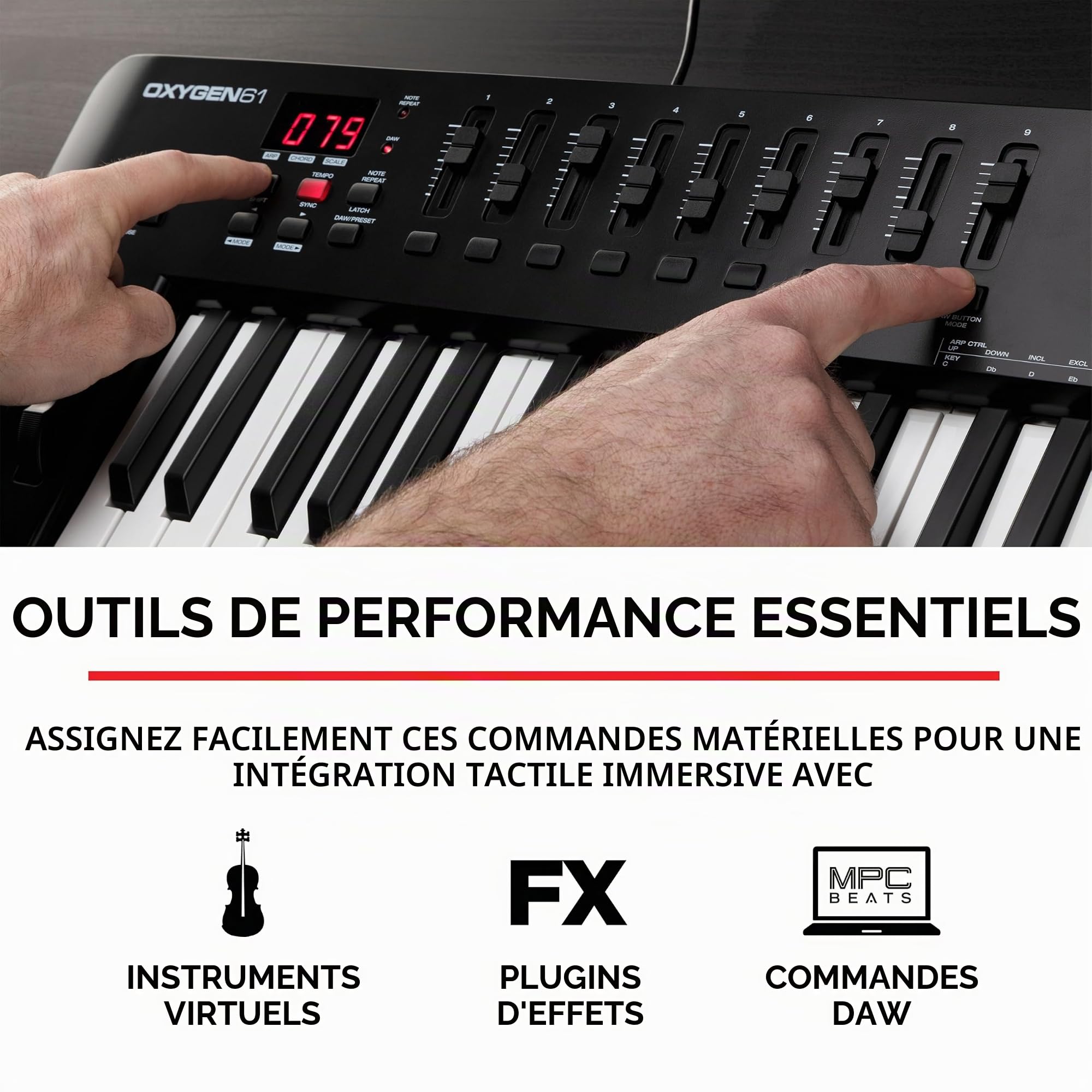 m-audio-oxygen-61-mkv-clavier-midi-61-touches image 3